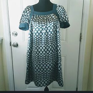 (3/$20) Faith Passion short sleeve polka dot dress